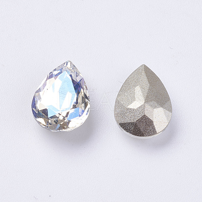 Imitation Austrian Crystal Glass Rhinestone RGLA-K011-18x25-001MO-1