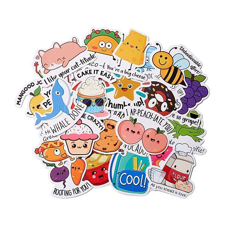 Cartoon Paper Stickers Set DIY-M031-49-1