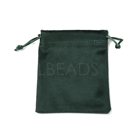 Velvet Jewelry Drawstring Storage Pouches ABAG-P013-02B-05-1