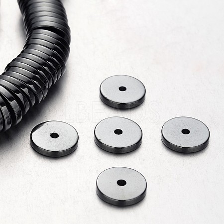 Non-magnetic Synthetic Hematite Beads Strands G-F300-17A-09-1