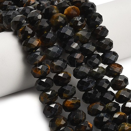 Natural Tiger Eye Beads Strands G-Z111-A02-04-1
