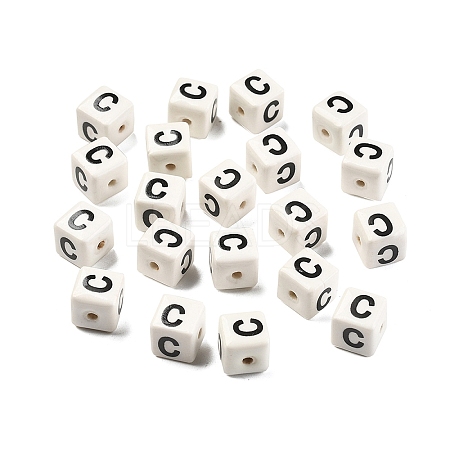 20Pcs Porcelain Beads PORC-FS0001-08C-1