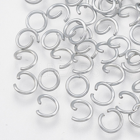 Iron Open Jump Rings IFIN-Q128-8x0.9-C-1