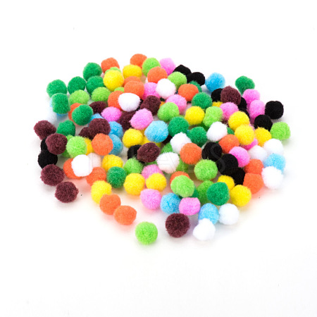   15mm Multicolor Assorted Pom Poms Balls About 1000pcs for DIY Doll Craft Party Decoration AJEW-PH0001-15mm-M-1