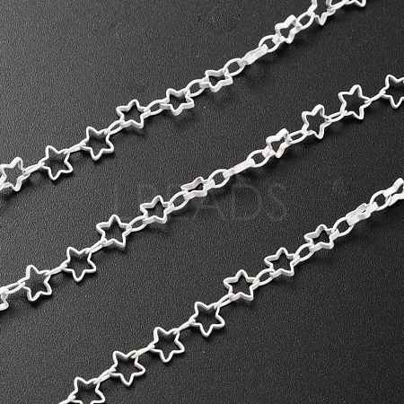 Spray Painted Brass Link Chains CHC-H103-03G-1