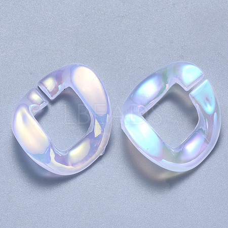 Imitation Jelly Acrylic Linking Rings OACR-S036-002A-B01-1
