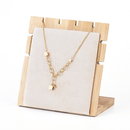 Bamboo Necklace Display Stand NDIS-E022-05-1
