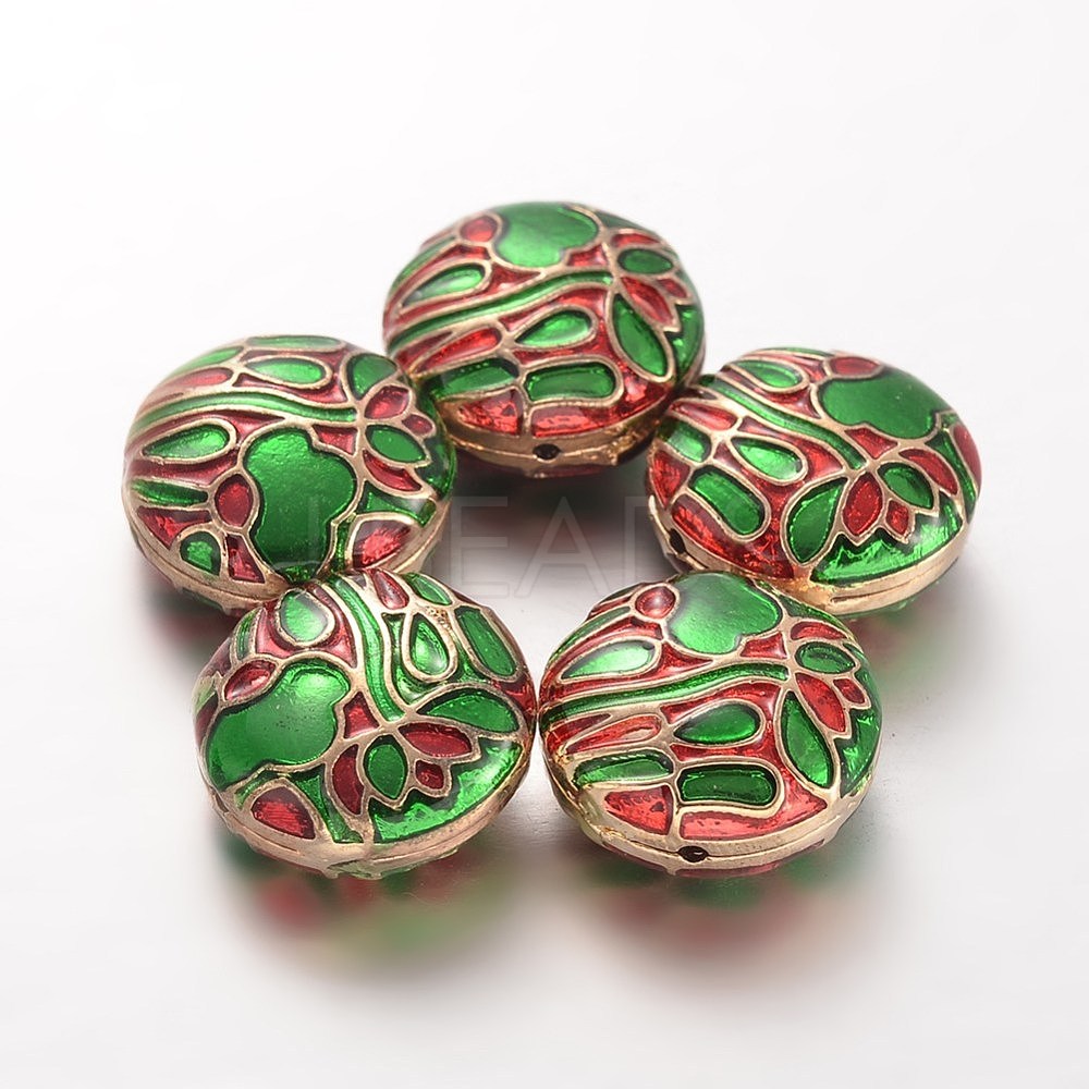 Alloy Enamel 3-Hole Guru Beads - Lbeads.com