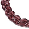 Transparent Glass Beads Strands EGLA-N013-T8mm-D03-3