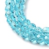 Transparent Glass Beads Strands EGLA-A035-T3mm-D08-4