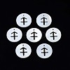 Natural Freshwater Shell Charms SHEL-N027-10C-1