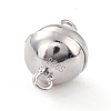 Anti-Tarnish Rhodium Plated 925 Sterling Silver Magnetic Clasps LS-STER-A001-02A-P-2