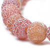 Natural Weathered Agate Beads Strands G-S259-05F-6mm-3