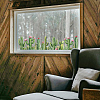 Waterproof PVC Colored Laser Stained Window Film Static Stickers DIY-WH0613-027-5