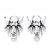 Tibetan Style Alloy Pendants TIBE-N010-03AS-RS-2