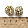 Brass Rhinestone Beads KK-D295-02G-02-2