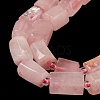 Natural Rose Quartz Beads Strands G-M403-B18-5