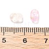 Gradient Color Transparent Frosted Acrylic Beads OACR-M023-06C-3