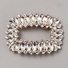 Alloy Crystal Rhinestone Shoe Decorations AJEW-WH0471-24B-KCG-1