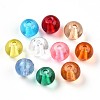 Baking Paint Transparent Glass Beads X1-DGLA-Q022-6mm-M-2