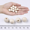 Natural Unfinished Wood Beads WOOD-S651-A14mm-LF-4