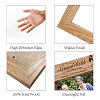 Natural Wood Photo Frames DIY-WH0247-021-3