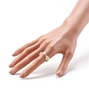Glass Pearl Beads Finger Rings X1-RJEW-TA00005-3