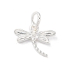 925 Sterling Silver Insect Charms STER-E071-05S-05-1