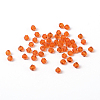 Faceted Bicone Imitation Crystallized Crystal Glass Beads X-G22QS112-4