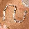 Tarnish Resistant 304 Stainless Steel Figaro Chain Bracelets BJEW-I274-03S-5