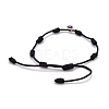 Adjustable Nylon Thread Charm Bracelets BJEW-JB06274-5