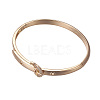 Fashion Brass Bangles BJEW-L615-02G-2