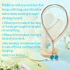 Waxed Polyester Cord Slider Necklace Making NJEW-TAC0018-04-5