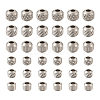 Mega Pet 120Pcs 6 Style 303 Stainless Steel Spacer Beads STAS-MP0001-02-2
