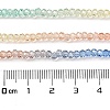 Transparent Painted Glass Beads Strands DGLA-A034-T1mm-A02-3