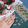 2 Sets Handmade Polymer Clay Beads CLAY-SC0002-05-3