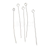 Brass Eye Pins KK-H502-02G-S-1