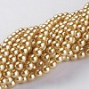 Glass Pearl Beads Strands HY-6D-B28-3