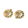 201 Stainless Steel Pendants LS-STAS-U052-02A-G-2