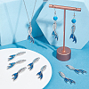 10Pcs Alloy Rhinestone Pendants FIND-SC0007-77-4
