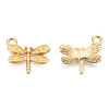 Light Gold Plated Alloy Charms ENAM-T009-02D-1