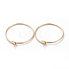 316 Surgical Stainless Steel Hoop Earring Findings A-STAS-J025-01B-G-1