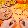 Thanksgiving Day Theme 1500Pcs 5 Colors Opaque Acrylic Beads MACR-SP0001-01A-03-3