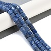 Dyed & Heated Natural Blue Aventurine Beads Strands G-L604-E02-01-2