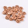 2-Hole Flat Round Resin Sewing Buttons for Costume Design BUTT-E119-36L-09-1
