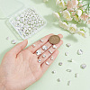 BENECREAT 100Pcs 10 Styles Alloy Bead FIND-BC0004-58-3