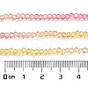 Transparent Painted Glass Beads Strands DGLA-A034-T2mm-A07-3