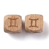 Natural Wood Constellation Beads WOOD-M002-03-3