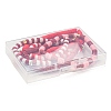Handmade Polymer Clay Heishi Beads Stretch Bracelets Sets BJEW-JB05902-08-3