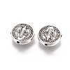Tibetan Style Alloy Beads PALLOY-L214-01AS-2